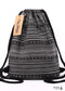Boho Drawstring Bag Aztec